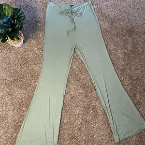 Flare leg pants